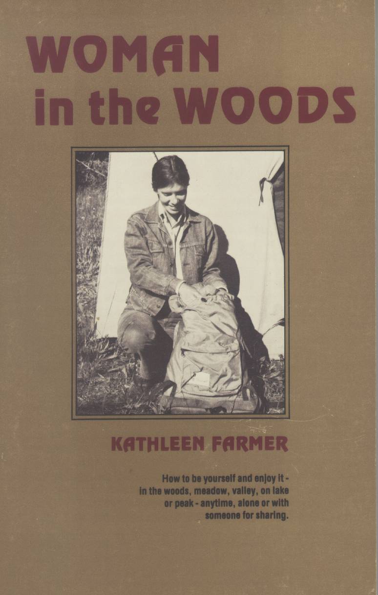 woman in the woods.